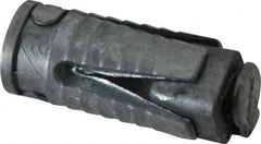 Made in USA - 7/8" Diam, 7/8" Drill, 2-1/4" OAL, Four Way Expansion Concrete Anchor - Grade 5 Alloy Steel, Zinc-Plated Finish, Hex Nut Head, Hex Drive - Americas Industrial Supply