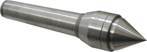 Value Collection - MT2 Taper Shank, 1.09" Head Diam Live Center - 0.945" Point Diam, 0.91" Point Len, 440 Lb Max Workpc, 4.73" OAL, Standard Point - Americas Industrial Supply