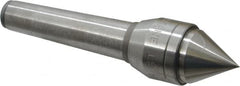 Value Collection - MT2 Taper Shank, 1.09" Head Diam Live Center - 0.945" Point Diam, 0.91" Point Len, 440 Lb Max Workpc, 4.73" OAL, Standard Point - Americas Industrial Supply