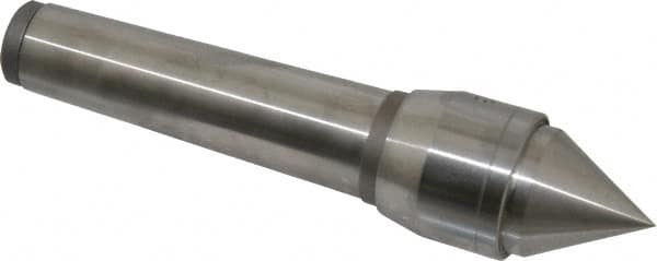 Value Collection - MT3 Taper Shank, 1.27" Head Diam Live Center - 1.08" Point Len, 661 Lb Max Workpc, 5.71" OAL, Standard Point - Americas Industrial Supply