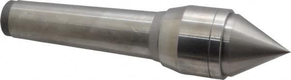 Value Collection - MT4 Taper Shank, 1.77" Head Diam Live Center - 1.48" Point Len, 1,102 Lb Max Workpc, 7.62" OAL, Standard Point - Americas Industrial Supply