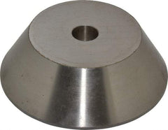 Concentric - 2.17 to 3-1/4" Point Diam, Hardened Tool Steel Lathe Bell Head Point - Compatible with Live Centers - Americas Industrial Supply