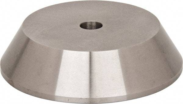 Concentric - 2.46 to 3.32" Point Diam, Hardened Tool Steel Lathe Bell Head Point - Compatible with Live Centers - Americas Industrial Supply