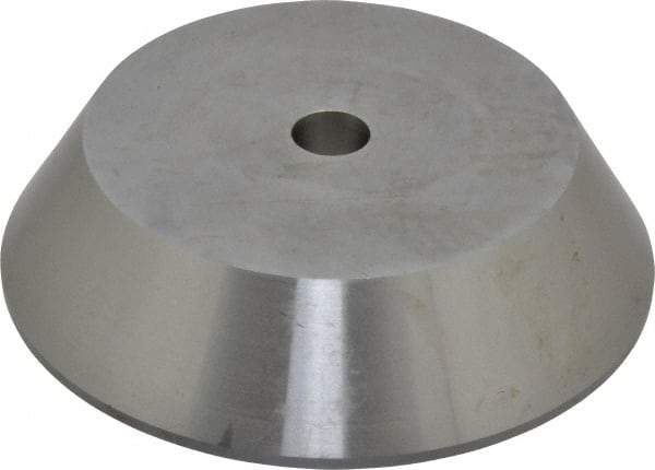 Concentric - 3.14 to 4.22" Point Diam, Hardened Tool Steel Lathe Bell Head Point - Compatible with Live Centers - Americas Industrial Supply