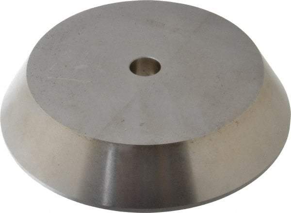 Concentric - 6.06 to 7.65" Point Diam, Hardened Tool Steel Lathe Bell Head Point - Compatible with Live Centers - Americas Industrial Supply