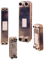 Bell & Gossett - Inch, Brazed Plate Heat Exchanger - Max psi, °F Max," Wide x" High x" Deep - Americas Industrial Supply