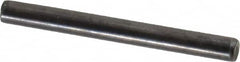 Holo-Krome - 3mm Diam x 30mm Pin Length Grade 8 Alloy Steel Standard Dowel Pin - Black Luster Finish, C 60 (Surface) & C 50-58 Hardness, 1 Beveled & 1 Rounded End - Americas Industrial Supply