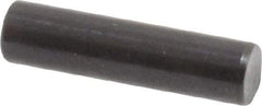 Holo-Krome - 4mm Diam x 16mm Pin Length Grade 8 Alloy Steel Standard Dowel Pin - Black Luster Finish, C 60 (Surface) & C 50-58 Hardness, 1 Beveled & 1 Rounded End - Americas Industrial Supply