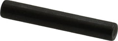 Holo-Krome - 4mm Diam x 25mm Pin Length Grade 8 Alloy Steel Standard Dowel Pin - Black Luster Finish, C 60 (Surface) & C 50-58 Hardness, 1 Beveled & 1 Rounded End - Americas Industrial Supply