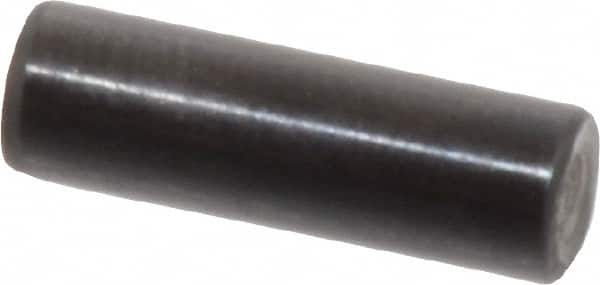 Holo-Krome - 5mm Diam x 16mm Pin Length Grade 8 Alloy Steel Standard Dowel Pin - Black Luster Finish, C 60 (Surface) & C 50-58 Hardness, 1 Beveled & 1 Rounded End - Americas Industrial Supply