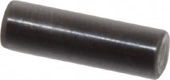 Holo-Krome - 5mm Diam x 16mm Pin Length Grade 8 Alloy Steel Standard Dowel Pin - Black Luster Finish, C 60 (Surface) & C 50-58 Hardness, 1 Beveled & 1 Rounded End - Americas Industrial Supply