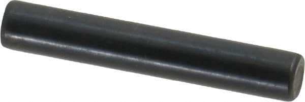 Holo-Krome - 5mm Diam x 30mm Pin Length Grade 8 Alloy Steel Standard Dowel Pin - Black Luster Finish, C 60 (Surface) & C 50-58 Hardness, 1 Beveled & 1 Rounded End - Americas Industrial Supply