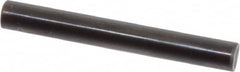 Holo-Krome - 5mm Diam x 40mm Pin Length Grade 8 Alloy Steel Standard Dowel Pin - Black Luster Finish, C 60 (Surface) & C 50-58 Hardness, 1 Beveled & 1 Rounded End - Americas Industrial Supply