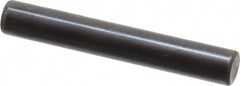 Holo-Krome - 6mm Diam x 40mm Pin Length Grade 8 Alloy Steel Standard Dowel Pin - Black Luster Finish, C 60 (Surface) & C 50-58 Hardness, 1 Beveled & 1 Rounded End - Americas Industrial Supply