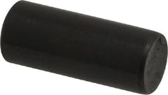 Holo-Krome - 8mm Diam x 20mm Pin Length Grade 8 Alloy Steel Standard Dowel Pin - Black Luster Finish, C 60 (Surface) & C 50-58 Hardness, 1 Beveled & 1 Rounded End - Americas Industrial Supply