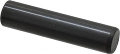 Holo-Krome - 8mm Diam x 35mm Pin Length Grade 8 Alloy Steel Standard Dowel Pin - Black Luster Finish, C 60 (Surface) & C 50-58 Hardness, 1 Beveled & 1 Rounded End - Americas Industrial Supply