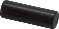 Holo-Krome - 10mm Diam x 30mm Pin Length Grade 8 Alloy Steel Standard Dowel Pin - Black Luster Finish, C 60 (Surface) & C 50-58 Hardness, 1 Beveled & 1 Rounded End - Americas Industrial Supply