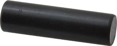 Holo-Krome - 10mm Diam x 35mm Pin Length Grade 8 Alloy Steel Standard Dowel Pin - Black Luster Finish, C 60 (Surface) & C 50-58 Hardness, 1 Beveled & 1 Rounded End - Americas Industrial Supply