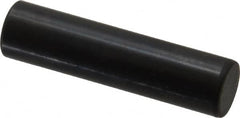 Holo-Krome - 10mm Diam x 40mm Pin Length Grade 8 Alloy Steel Standard Dowel Pin - Black Luster Finish, C 60 (Surface) & C 50-58 Hardness, 1 Beveled & 1 Rounded End - Americas Industrial Supply