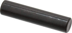Holo-Krome - 10mm Diam x 45mm Pin Length Grade 8 Alloy Steel Standard Dowel Pin - Black Luster Finish, C 60 (Surface) & C 50-58 Hardness, 1 Beveled & 1 Rounded End - Americas Industrial Supply
