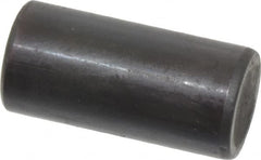 Holo-Krome - 12mm Diam x 25mm Pin Length Grade 8 Alloy Steel Standard Dowel Pin - Black Luster Finish, C 60 (Surface) & C 50-58 Hardness, 1 Beveled & 1 Rounded End - Americas Industrial Supply
