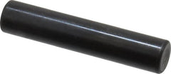 Holo-Krome - 12mm Diam x 60mm Pin Length Grade 8 Alloy Steel Standard Dowel Pin - Black Luster Finish, C 60 (Surface) & C 50-58 Hardness, 1 Beveled & 1 Rounded End - Americas Industrial Supply