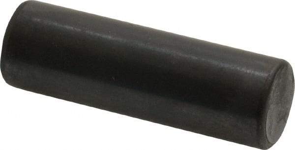 Holo-Krome - 16mm Diam x 50mm Pin Length Grade 8 Alloy Steel Standard Dowel Pin - Black Luster Finish, C 60 (Surface) & C 50-58 Hardness, 1 Beveled & 1 Rounded End - Americas Industrial Supply