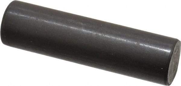 Holo-Krome - 16mm Diam x 60mm Pin Length Grade 8 Alloy Steel Standard Dowel Pin - Black Luster Finish, C 60 (Surface) & C 50-58 Hardness, 1 Beveled & 1 Rounded End - Americas Industrial Supply