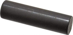 Holo-Krome - 16mm Diam x 60mm Pin Length Grade 8 Alloy Steel Standard Dowel Pin - Black Luster Finish, C 60 (Surface) & C 50-58 Hardness, 1 Beveled & 1 Rounded End - Americas Industrial Supply