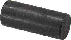 Holo-Krome - 20mm Diam x 50mm Pin Length Grade 8 Alloy Steel Standard Dowel Pin - Black Luster Finish, C 60 (Surface) & C 50-58 Hardness, 1 Beveled & 1 Rounded End - Americas Industrial Supply