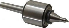 Riten - MT2 Taper Shank, 2-1/8" Head Diam 2,600 Lb Capacity Live Center - 6,000 Max RPM, 2" Head Length, 3/8" Point Diam, 2" Point Len, 310 Lb Max Workpc, 2" Tip Diam, Long Point - Americas Industrial Supply