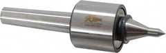 Riten - MT3 Taper Shank, 2-1/8" Head Diam 3,400 Lb Capacity Live Center - 6,000 Max RPM, 2" Head Length, 3/8" Point Diam, 2" Point Len, 310 Lb Max Workpc, 2" Tip Diam, Long Point - Americas Industrial Supply