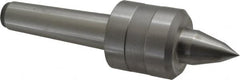 Value Collection - MT3 Taper Shank, 1.775" Head Diam Live Center - 1.7" Head Length, 7/8" Point Diam, 1.4" Point Len, 661 Lb Max Workpc, 6.45" OAL, Long Point - Americas Industrial Supply