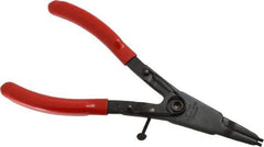 Rotor Clip - SH External Retaining Ring Pliers - 9-1/8" OAL - Americas Industrial Supply