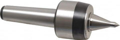Royal Products - MT5 Taper Shank, 3.45" Head Diam 7,630 Lb Capacity Live Center - 3,500 Max RPM, 2.81" Head Length, 1-1/2" Point Diam, 2.58" Point Len, 1,930 Lb Max Workpc, 11" OAL, 1/2" Tip Diam, Long Point - Americas Industrial Supply