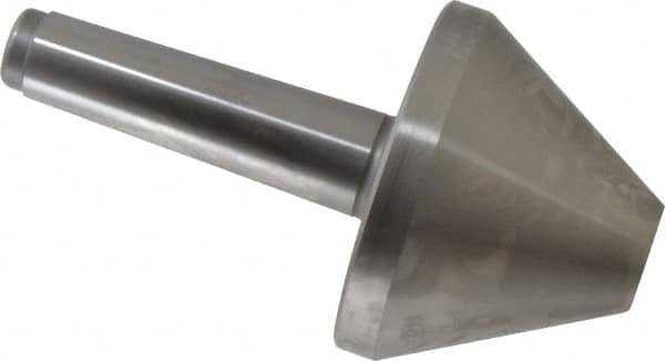 Royal Products - MT4 Taper Shank, 4.15" Head Diam 3,410 Lb Capacity Live Center - 4,500 Max RPM, 3" Head Length, 1-1/4" Point Diam, 3.01" Point Len, 860 Lb Max Workpc, 7-9/16" OAL, Bull Nose Point - Americas Industrial Supply