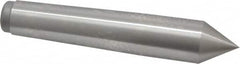 Royal Products - 0.938" Head Diam, High Speed Steel Standard Point Solid Dead Center - 3MT Morse Taper, 0.938" Point Diam, 5-1/4" OAL - Americas Industrial Supply