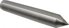 Royal Products - 0.938" Head Diam, Carbide-Tipped Steel Standard Point Solid Dead Center - 3MT Morse Taper, 0.938" Point Diam, 5-1/4" OAL - Americas Industrial Supply