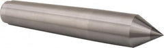Royal Products - 1.231" Head Diam, Carbide-Tipped Steel Standard Point Solid Dead Center - 4MT Morse Taper, 1.231" Point Diam, 6-3/4" OAL - Americas Industrial Supply