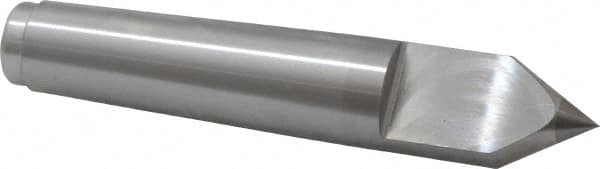 Royal Products - 1.231" Head Diam, Carbide-Tipped Steel Standard Point Half Dead Center - 4MT Morse Taper, 1.231" Point Diam, 6-3/4" OAL - Americas Industrial Supply