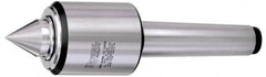 Royal Products - MT5 HD Taper Shank, 3.82" Head Diam 5,300 & 10,540 Lb Capacity Live Center - 3,000 Max RPM, 3.89" Head Length, 2" Point Diam, 2.31" Point Len, 5,240 Lb Max Workpc, 11-13/16" OAL, Standard Point - Americas Industrial Supply