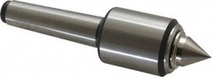 Royal Products - MT3 Taper Shank, 1-3/4" Head Diam 2,155 Lb Capacity Live Center - 6,000 Max RPM, 2.12" Head Length, 7/8" Point Diam, 1.07" Point Len, 885 Lb Max Workpc, 6-7/16" OAL, 3/8" Tip Diam, Standard Point - Americas Industrial Supply