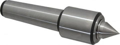 Royal Products - MT5 Taper Shank, 2.45" Head Diam 4,390 Lb Capacity Live Center - 5,000 Max RPM, 2.78" Head Length, 1-1/4" Point Diam, 1.47" Point Len, 2,240 Lb Max Workpc, 9-3/4" OAL, 1/2" Tip Diam, Standard Point - Americas Industrial Supply
