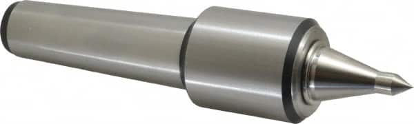 Royal Products - MT5 Taper Shank, 2.45" Head Diam 1,905 Lb Capacity Live Center - 12,000 Max RPM, 2.78" Head Length, 1-1/4" Point Diam, 2.35" Point Len, 525 Lb Max Workpc, 10-3/4" OAL, 1/2" Tip Diam, Long Point - Americas Industrial Supply