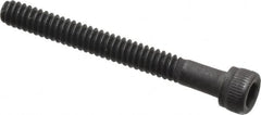 Value Collection - #4-40 UNC Hex Socket Drive, Socket Cap Screw - Alloy Steel, Black Oxide Finish, Partially Threaded, 1" Length Under Head - Americas Industrial Supply