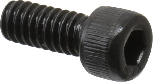 Value Collection - #5-40 UNC Hex Socket Drive, Socket Cap Screw - Alloy Steel, Black Oxide Finish, Fully Threaded, 5/16" Length Under Head - Americas Industrial Supply