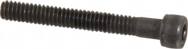 Value Collection - #5-40 UNC Hex Socket Drive, Socket Cap Screw - Alloy Steel, Black Oxide Finish, Partially Threaded, 1" Length Under Head - Americas Industrial Supply