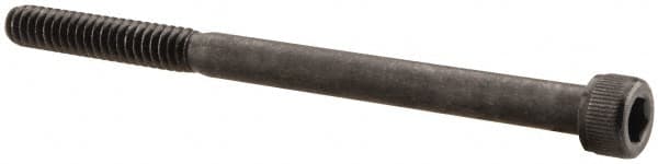 Value Collection - #10-24 UNC Hex Socket Drive, Socket Cap Screw - Alloy Steel, Black Oxide Finish, Partially Threaded, 2-3/4" Length Under Head - Americas Industrial Supply