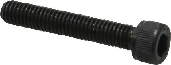 Value Collection - #10-32 UNF Hex Socket Drive, Socket Cap Screw - Alloy Steel, Black Oxide Finish, Fully Threaded, 1-1/8" Length Under Head - Americas Industrial Supply