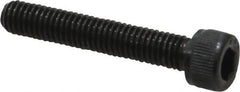 Value Collection - #10-32 UNF Hex Socket Drive, Socket Cap Screw - Alloy Steel, Black Oxide Finish, Fully Threaded, 1-1/8" Length Under Head - Americas Industrial Supply